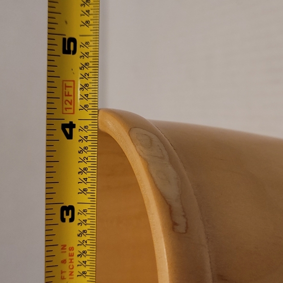 Beautiful Hand Carved Signed Wooden Cup - Picture 14 of 15